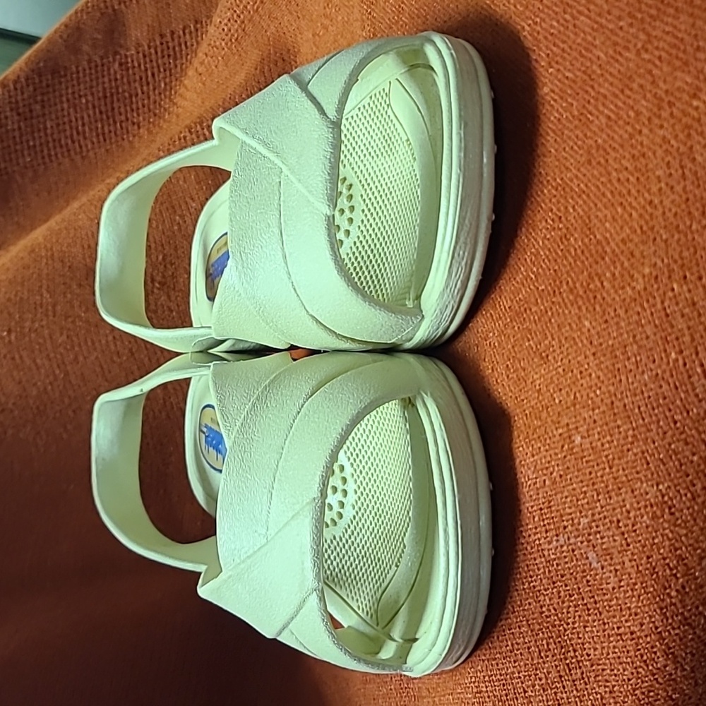 💥CLEARANCE💥NWOT Okabashi Classics Slingback Beach Shower Sandals Sz L - Picture 7 of 7